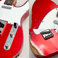 Fender Custom Shop 【2025年モデル】Time Machine 1961 Telecaster Heavy Relic Faded Aged Cnady Apple Red ≒3.44kg_3