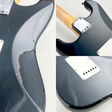 Fender Custom Shop 【漆黒指板】Limited Edition 1964 L-Series Stratocaster Journeyman Relic Black ≒3.60kg_8
