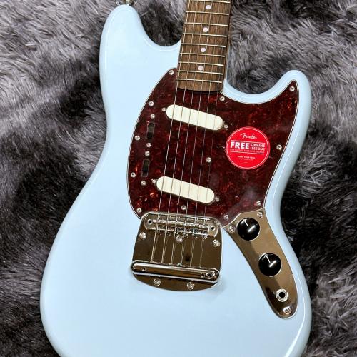 Squier Classic Vibe ‘60s Mustang Sonic Blue / Laurel【2025年製】【ムスタング】