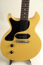 Gibson 1958 Les Paul Junior Double Cut Reissue VOS Left Hand TV Yellow S/N:85439_3