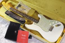 Fender Custom Shop 1963 Stratocaster Journeyman Relic CC Hardware Aged Olympic White #CZ577979 [3.57kg]