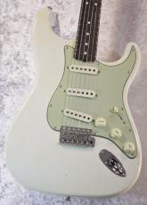Fender Custom Shop 1963 Stratocaster Journeyman Relic CC Hardware Aged Olympic White #CZ577979 [3.57kg]_2