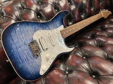 Suhr Standard Plus -Faded Trans Whale Blue Burst-_2