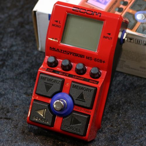 ZOOM MS-60B+【ベース用マルチエフェクター】【97種類のベースサウンド】【USED】