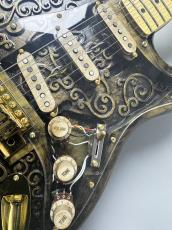 Martper Guitars Custom Shop ST Gold Glam 【スチームパンク】【3.36kg】_3