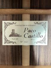 Paco Castillo 【お得な特典付き・オール単板】240 C シダー×ローズウッド【送料当社負担・最大48回無金利】_4