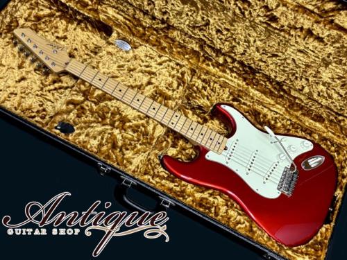D'Pergo Custom Guitars Aged Vintage Classic 2009 Electric Candy Apple Red /Signature Neck w/Handwound-PU "Recovered Vintage Wood"