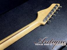 D'Pergo Custom Guitars Aged Vintage Classic 2009 Electric Candy Apple Red /Signature Neck w/Handwound-PU "Recovered Vintage Wood"_9