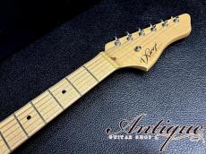 D'Pergo Custom Guitars Aged Vintage Classic 2009 Electric Candy Apple Red /Signature Neck w/Handwound-PU "Recovered Vintage Wood"_10