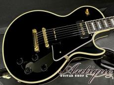 ESP One-Off Custom Order 1954 LP-700CTM 2012 Ebony Black /Honduras-Mahogany w/Seymour Duncan Custom Shop Staple PU EX+++ 3.92kg "Black Beauty"_4