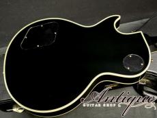 ESP One-Off Custom Order 1954 LP-700CTM 2012 Ebony Black /Honduras-Mahogany w/Seymour Duncan Custom Shop Staple PU EX+++ 3.92kg "Black Beauty"_5
