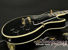ESP One-Off Custom Order 1954 LP-700CTM 2012 Ebony Black /Honduras-Mahogany w/Seymour Duncan Custom Shop Staple PU EX+++ 3.92kg "Black Beauty"_6