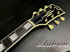 ESP One-Off Custom Order 1954 LP-700CTM 2012 Ebony Black /Honduras-Mahogany w/Seymour Duncan Custom Shop Staple PU EX+++ 3.92kg "Black Beauty"_10