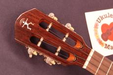aNueNue aNN-AAA2 Solid Acacia Gloss Concert with Paua Shell Rosette Ukulele #5670_5