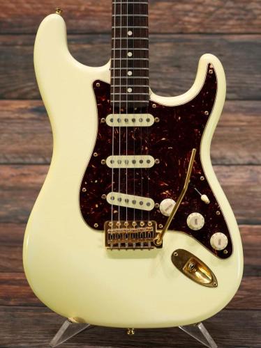 J.W.Black Guitars JWB-S Medium Soft Aged Vintage White Over 3-Tone Sunburst