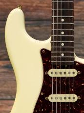 J.W.Black Guitars JWB-S Medium Soft Aged Vintage White Over 3-Tone Sunburst_6