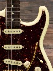 J.W.Black Guitars JWB-S Medium Soft Aged Vintage White Over 3-Tone Sunburst_7