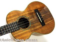 KIDA UkuleleWorks テナー4弦 AAAハワイアンカーリーコア サイドホール仕様 #178_6