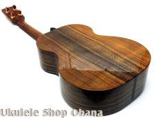 KIDA UkuleleWorks テナー4弦 AAAハワイアンカーリーコア サイドホール仕様 #178_9