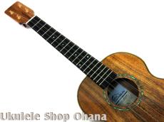 KIDA UkuleleWorks テナー4弦 AAAハワイアンカーリーコア サイドホール仕様 #178_10