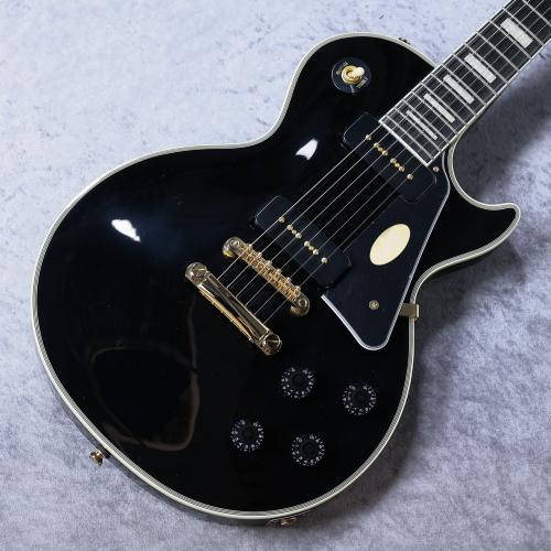 Epiphone Les Paul Custom p-90 Ebony #25031523209【3.89kg】