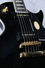 Epiphone Les Paul Custom p-90 Ebony #25031523209【3.89kg】_4
