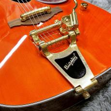 Gretsch G5034TFT Rancher Dreadnought w/Fideli-Tron Pickup&Bigsby Savannah Sunset_3