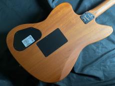 Fender American Acoustasonic Jazzmaster Natural Ebony Fingerboard_8