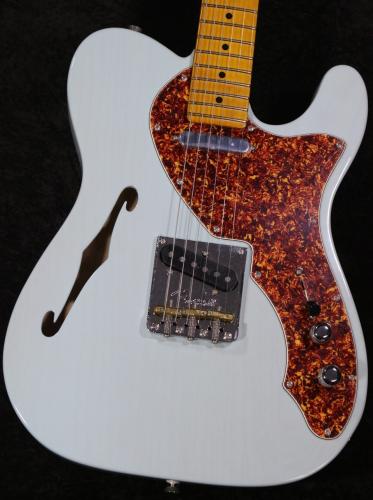 Fender FSR American Professional II Telecaster Thinline Transparent Daphne Blue #US24002236【軽量3.17kg】