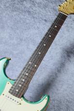 XOTiC XSC-2 Master Grade Flame Maple Neck Heavy Aged Gold Parts~ Sherwood Green~ #4103_6