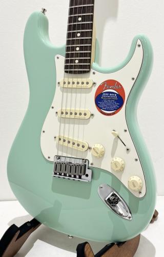 Fender Jeff Beck Stratocaster, Rosewood Fingerboard / Surf Green