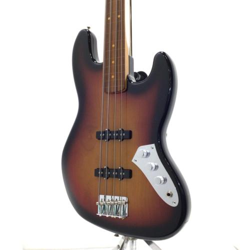 Fender Jaco Pastorius Jazz Bass, Fretless, Pau Ferro Fingerboard / 3-Color Sunburst