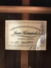 Juan Hernandez [ホアン・エルナンデス] 【お得な特典付き】Concierto C シダー&ローズウッド【送料当社負担・最大48回無金利】_4