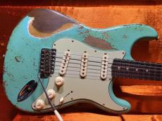 Fender Custom Shop Fender Custom Shop Stratocaster '60 LTD Dual Mag II / Sea Foam Green /Super Heavy Relic