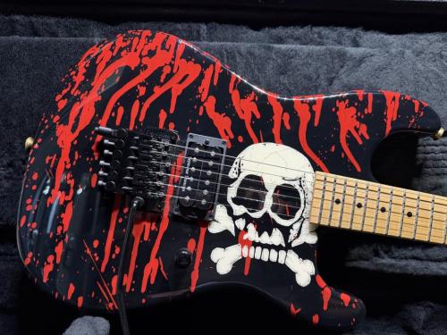 Charvel Charvel USA Warren DeMartini Blood and Skull + D-Tuner