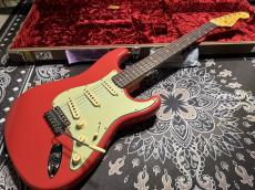 Fender Custom Shop Fender Custom Shop LTD '63 Stratocaster Journeyman Relic / Aged Fiesta Red_2