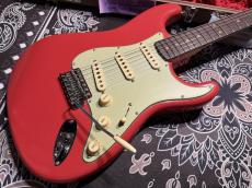 Fender Custom Shop Fender Custom Shop LTD '63 Stratocaster Journeyman Relic / Aged Fiesta Red_3