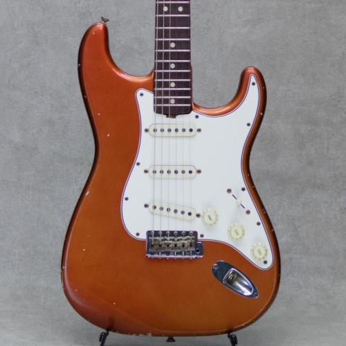 Fender Stratocaster Candy Apple Red Overlay Sonic Blue /1966