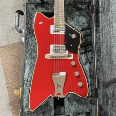 Gretsch G6199 Billy-Bo “G” Cutout Tailpiece Firebird Red_2