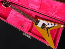 Epiphone Inspired by Gibson Custom 1958 Korina Flying V Aged Natural ★盛夏SALE☆_2