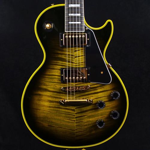 Gibson Les Paul Custom AAA Top Chambered Yellow Widow Gloss GH