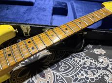 Fender Custom Shop Fender Custom Shop '69 Stratocaster Heavy Relic Reverse Headstock / Aged Canary Yellow_4