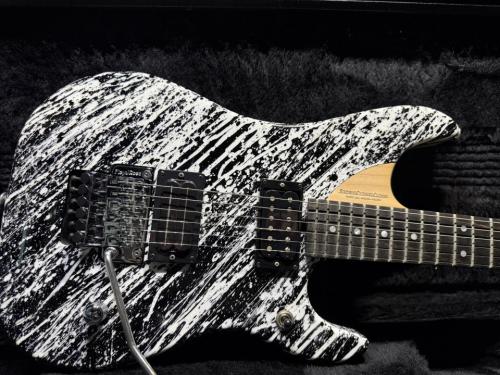 Washburn Washburn N4 Nuno Bettencourt Black/ White Splatter