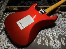 Fender Custom Shop Fender Custom Shop '62 Flamethrower Stratocaster NOS / "AAAA" MAPLEFLAME / Candy Apple Red_7