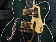 Gretsch Nashville Hollow Body with String Thru Bigsby and Gold Hardware Ebony Fingerboard ~Cadillac Green~_5