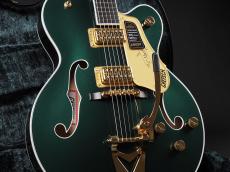 Gretsch Nashville Hollow Body with String Thru Bigsby and Gold Hardware Ebony Fingerboard ~Cadillac Green~_6