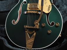 Gretsch Nashville Hollow Body with String Thru Bigsby and Gold Hardware Ebony Fingerboard ~Cadillac Green~_7