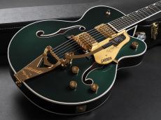 Gretsch Nashville Hollow Body with String Thru Bigsby and Gold Hardware Ebony Fingerboard ~Cadillac Green~_8