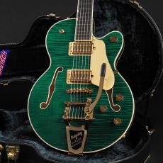 Gretsch Broadkaster Jr. LX Figured Center Block with String-Thru Bigsby and Gold Hardware Ebony Fingerboard ~Tropic Aura~