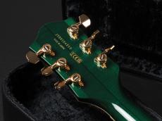 Gretsch Broadkaster Jr. LX Figured Center Block with String-Thru Bigsby and Gold Hardware Ebony Fingerboard ~Tropic Aura~_10